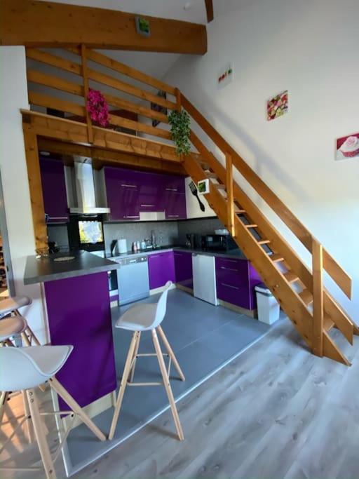 Appartement Lumineux Avec Vue Sur Les Montagnes Morbier Dış mekan fotoğraf